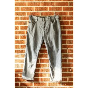Izod Jeans Mens 36x29 Regular Fit Gray Straight Leg Stretch Pants 1482703